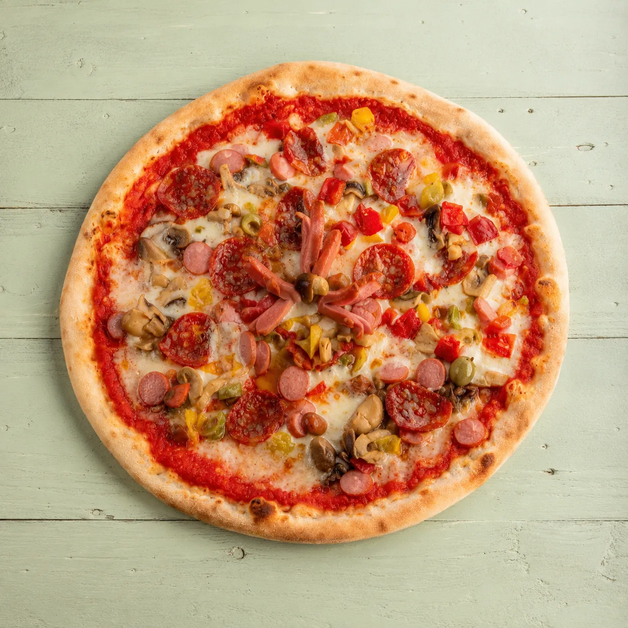 Pizzeria-Teig, 24 Stunden