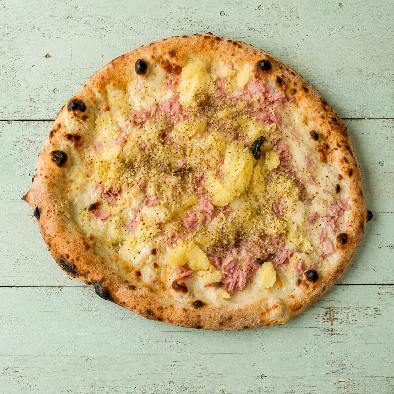 Pizza Fiocco — eine Kartoffelpizza aus Volla, die um die Welt ging