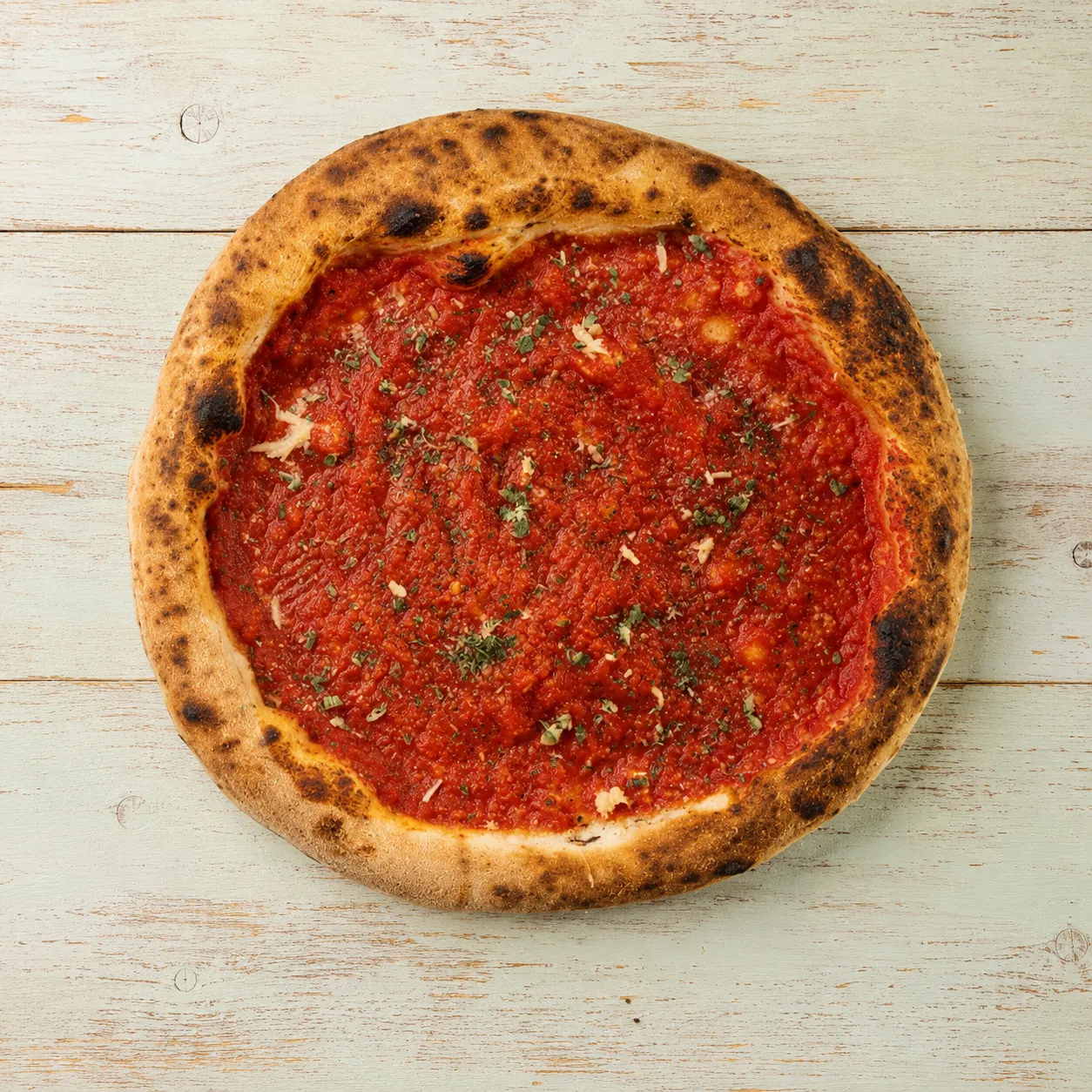 Pizza Marinara — die älteste Tomatenpizza der Welt