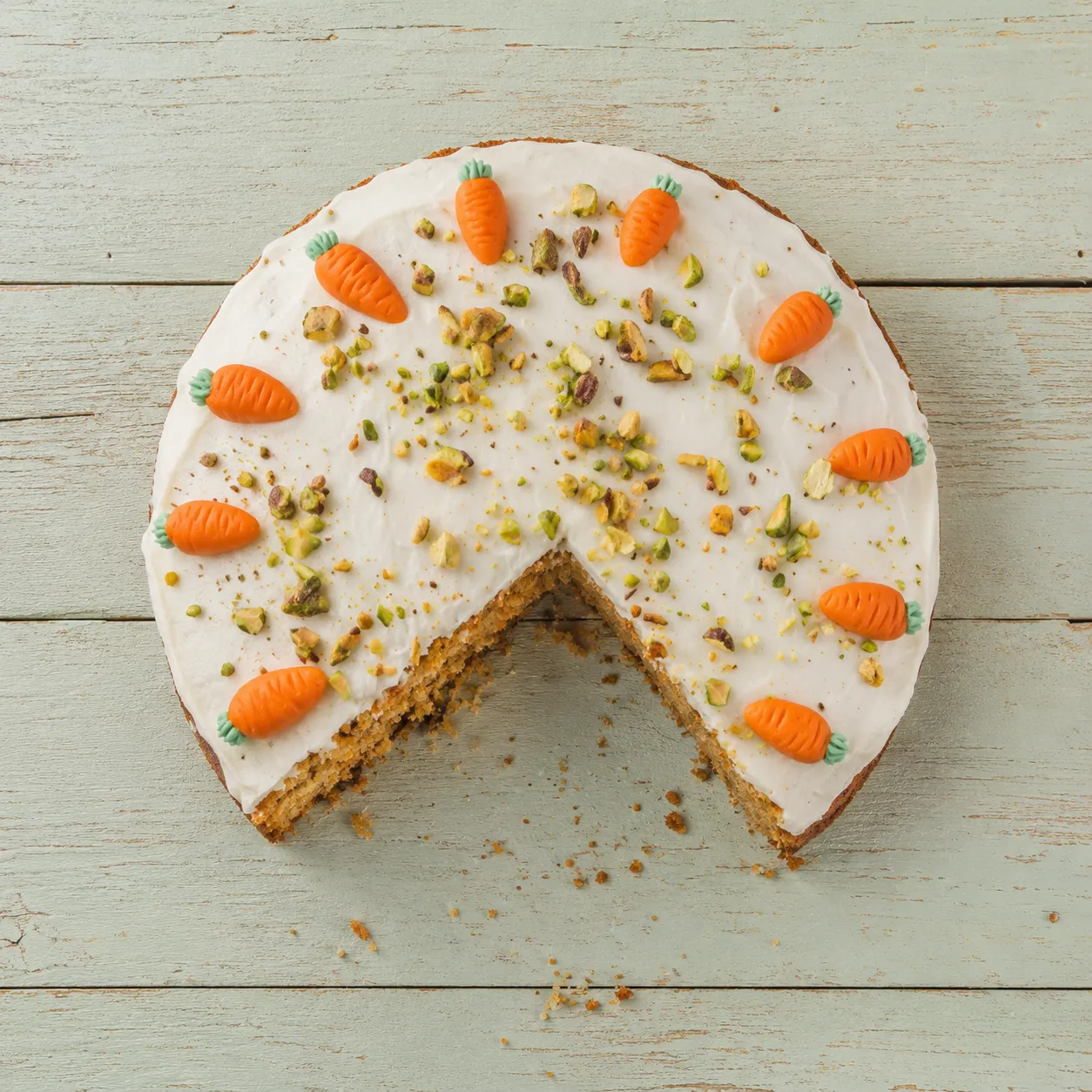 Rüblikuchen mit Frischkäse-Topping